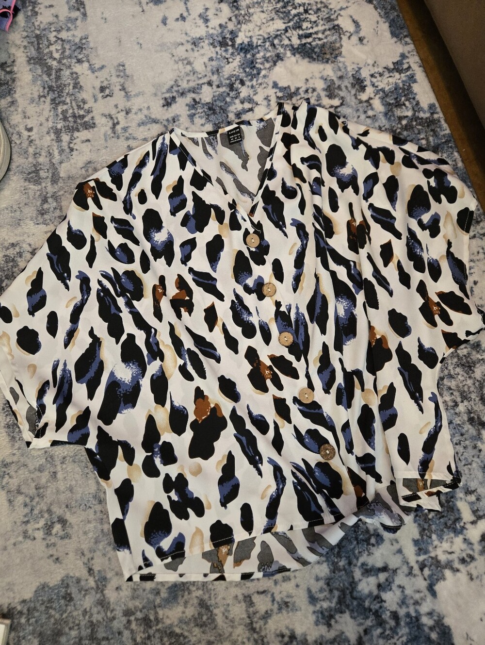 Wild Print Blouse